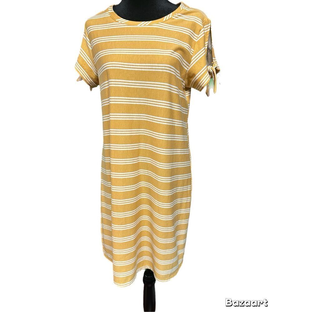 Como Vintage striped T-shirt dress size Large